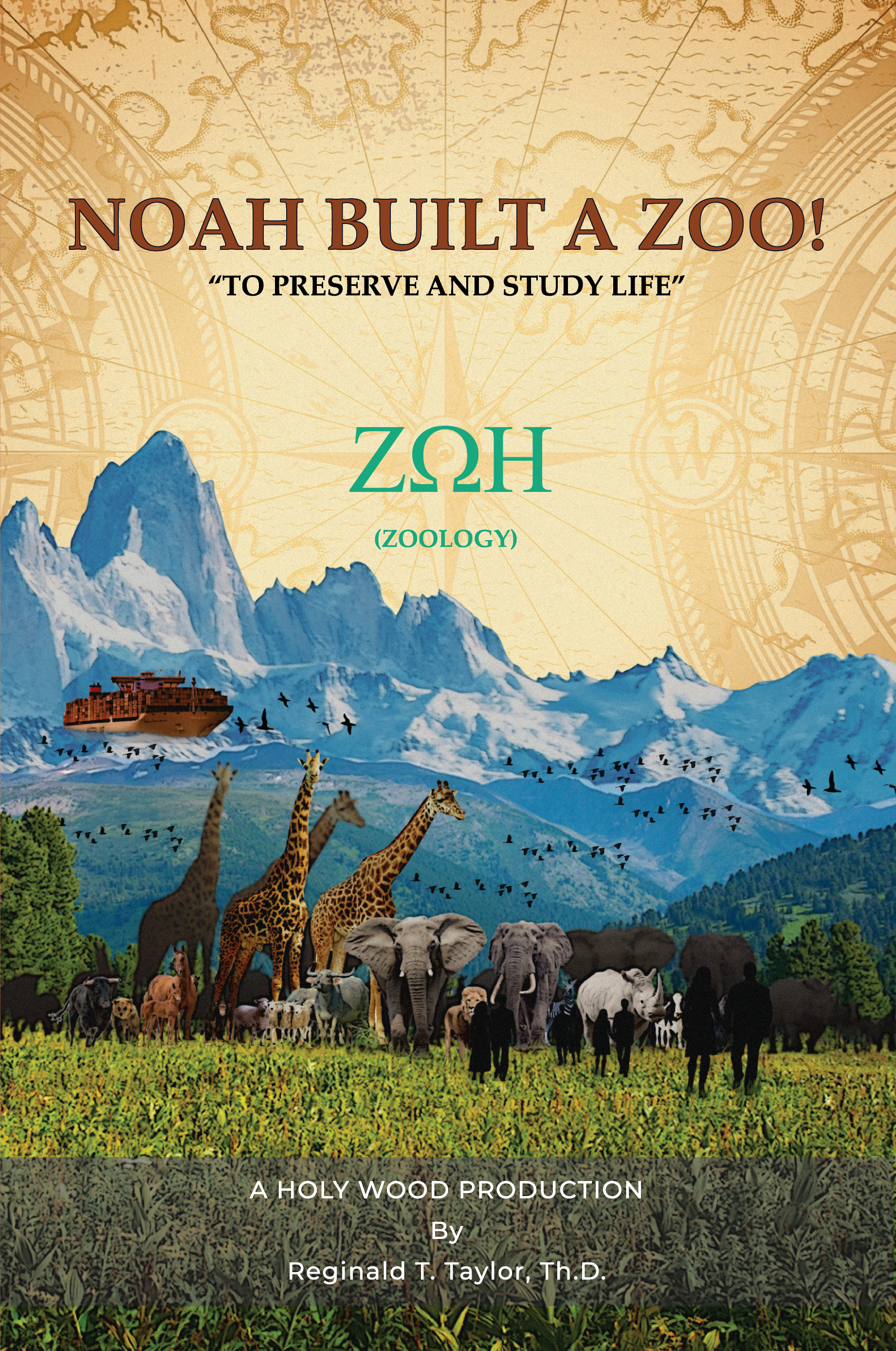 Book cover for Noah Built a Zoo!